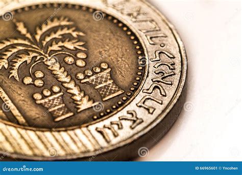 Ten Shekel Coin stock image. Image of israel, agora, coin - 66965601