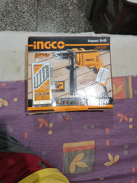 Ingco Id6808 Percussion Drill 680 watts Professional Screwdriver Chuck ...