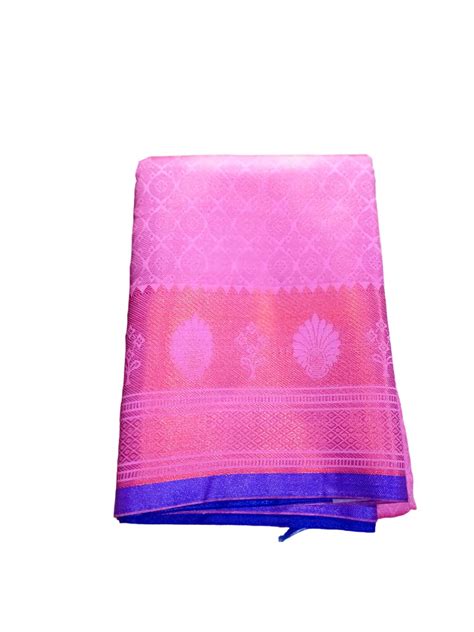 Buy Women's Kanjivaram Style Jacquard Zari Woven Art Silk Saree With ...