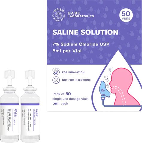 Base Labs 7% Hypertonic Saline Solution for Qatar | Ubuy