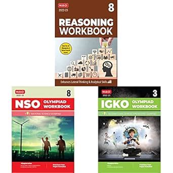 Buy Olympiad Reasoning Workbook Class 8 & National Science Olympiad ...