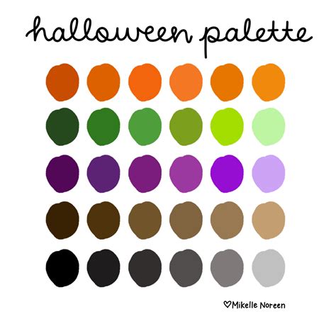 Skeleton deco halloween colour palette laine sutherland designs – Artofit