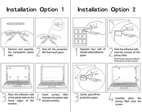 amanora care Screen Guard for Anti Blue Light Filter for 14 inch Laptop ...