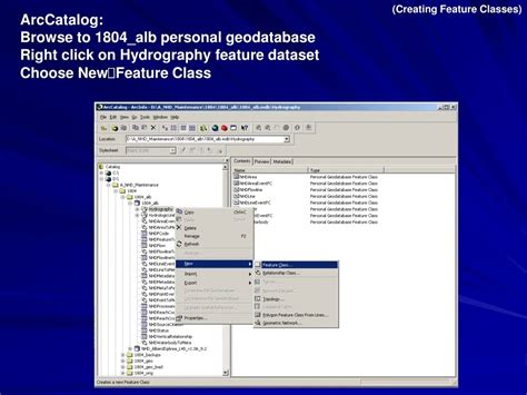 Image result for Creating a Feature Class