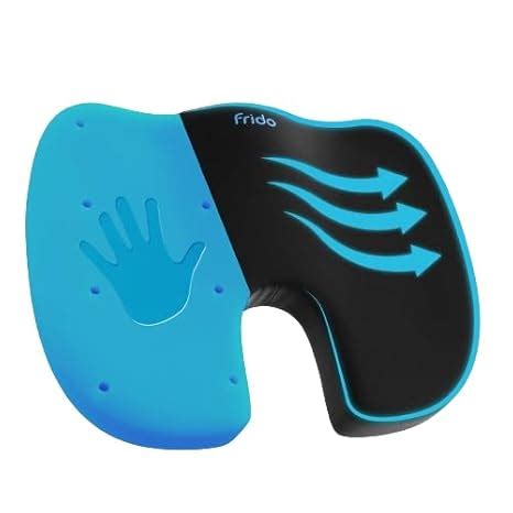 Buy Frido Ultimate Coccyx Seat Cushion with Orthopedic Memory Foam,for ...