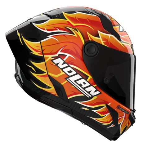 Nolan X-804 Rs Ultra Carbon Replica Iannone 368 Helmet