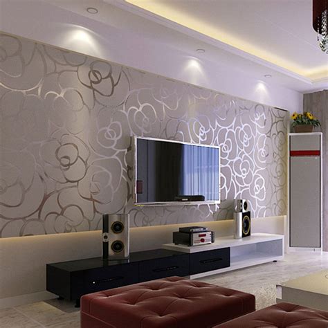 Wallpaper Ideas For Modern Living Room - siatkowkatosportmilosci
