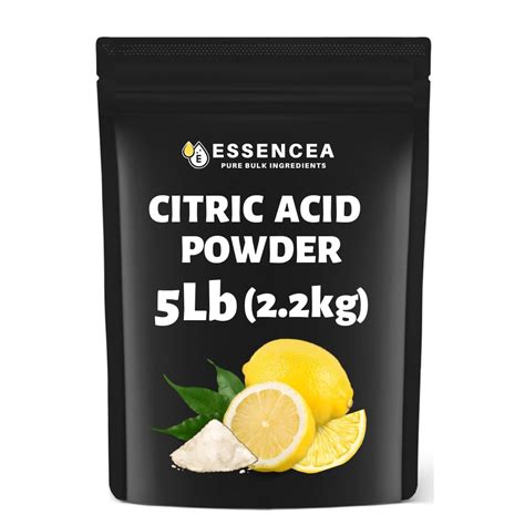 Essencea Citric Acid 2 2kg Pure Bulk Ingredients Non Gmo | Desertcart ...