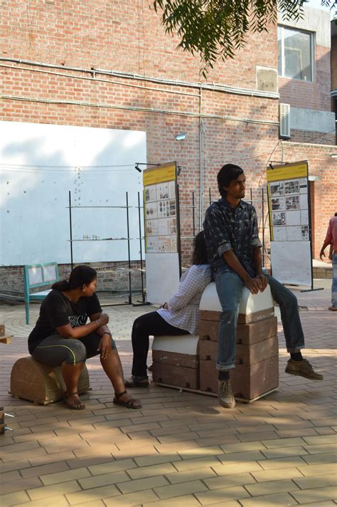 LAYERS - rammed earth modules to hangout outdoor | CEPT - Portfolio