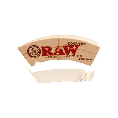 RAW Maestro conical filter tips, 0,65