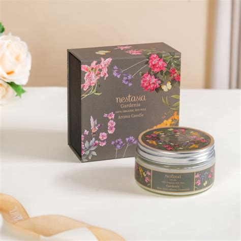 Gardenia Scented Two Wick Candle Glass Jar 170ml Online - Premium ...