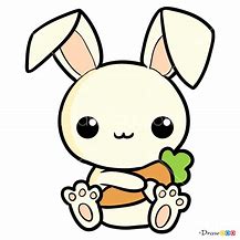 Image result for Small Cute Cartoon Easter Bunny