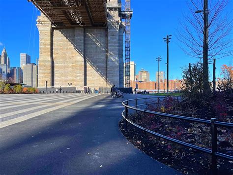 Emily Warren Roebling Plaza at Brooklyn Bridge Park