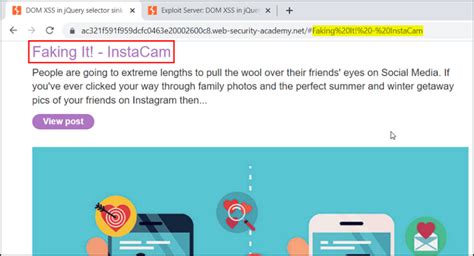 Image result for DOM-based XSS On Test.php Website