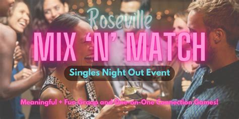 Roseville Fun Singles Event for Ages 35 - 50 / Group Connection Games ...