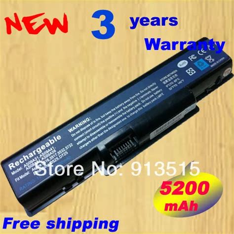 Batterie Exmate Pour Acer Aspire - AS09A31/41/51 - 4400mAh 10.8V - Compatible Multiple Modèles