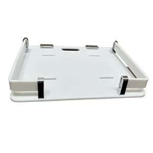 AMPERE Acrylic Wall Mount Stylish Set Top Box, WiFi Routers Holder Wall ...