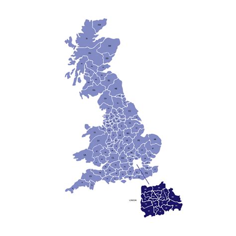 UK Postcode Map 的图像结果