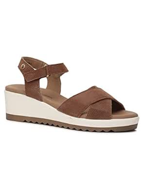 Hush Puppies Women's Scarlet Sandal Brown 4 Kids UK (7644809) : Amazon ...