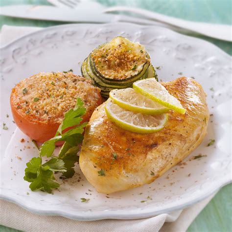 recette escalope de poulet legumes