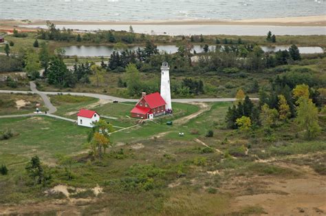Tawas Point Lighthouse in East Tawas, MI, United States - lighthouse ...