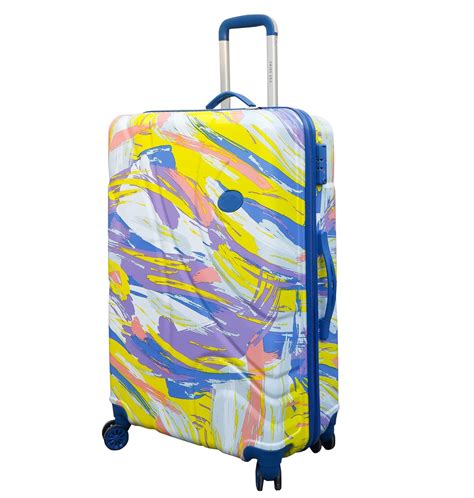 Buy ADSON Trolley Bags for Travel, 24 Inch ABS Hardsided Cabin Suitcase ...