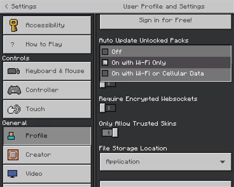 Image result for Minecraft Settings
