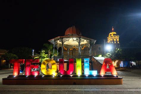 Tequila, Jalisco, Mexico, 11 nov 2022 Main square with its kiosk and ...