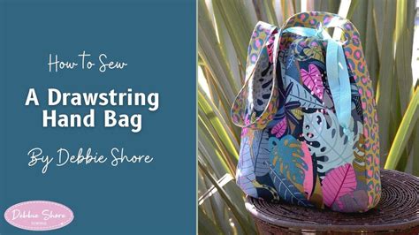 Image result for Debbie Shore Drawstring Bag Tutorial
