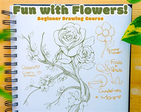 Image result for Drawing Tutorial for Flower