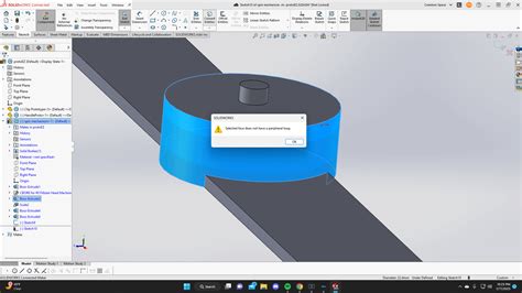 Image result for SolidWorks Add a Through Hole