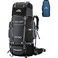 TRAWOC PEAKPRO 75 Liter Travel Backpack for Hiking Trekking Bag Camping ...