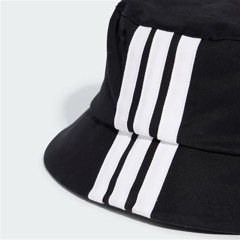 adidas 3-Stripes Bucket Hat - Black | adidas UAE
