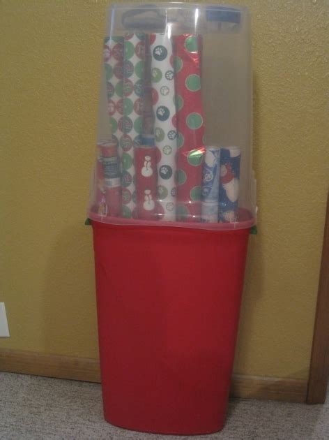 Image result for Wrapping Paper Storage Container