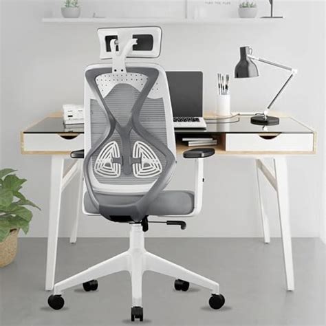 Da URBAN® Merlion Office Chair,High Back Mesh Ergonomic Home Office ...