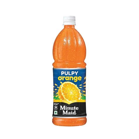 Minute Maid Pulpy Orange Juice drink | Orange Fruit Juice drink with ...