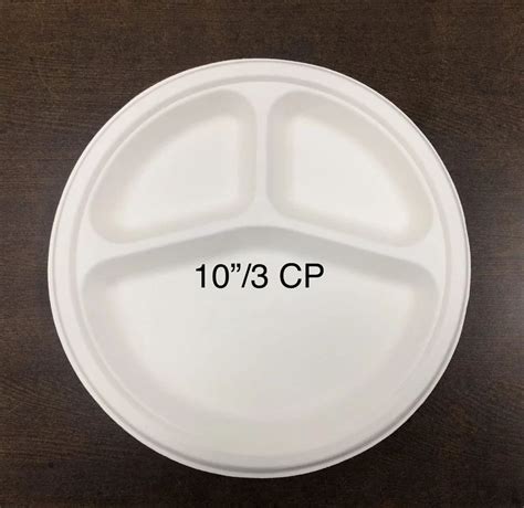 Biodegradable Plates - 11 inch 4 CP Plate Trader - Wholesaler ...