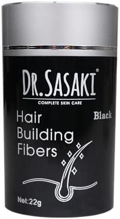 Buy DR.SASAKI COMPLETE SKIN CARE Hair Building Fibres, 22g, Black ...