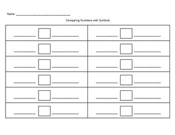 Image result for Comparing Numbers Using Symbols Pacman