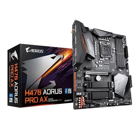 Gigabyte H470 AORUS PRO AX 10th Gen Motherboard - mdcomputers.in