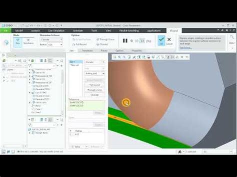 Image result for Creo Off Round Tutorial