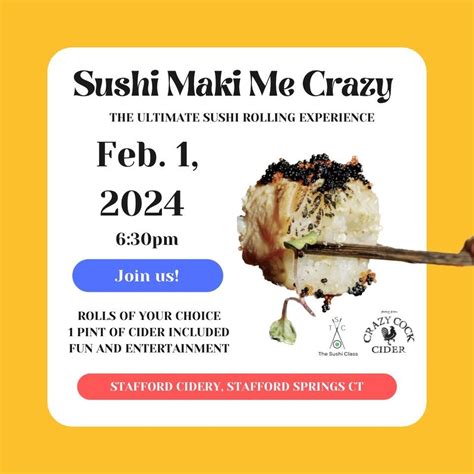 SOLD OUT !!!! Sushi Maki Me Crazy- The Ultimate Sushi Rolling ...
