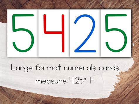 Image result for Large Printable Number Cards