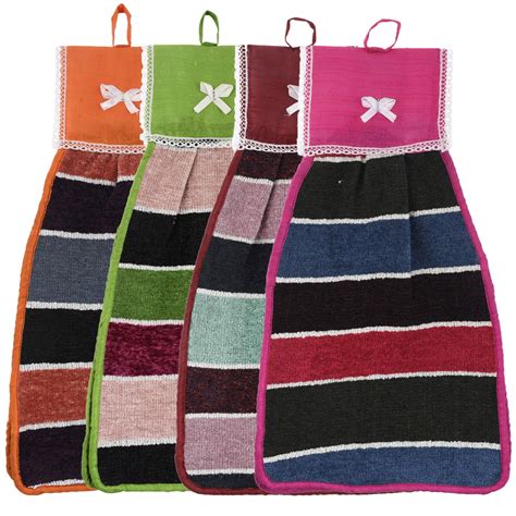 Kuber Industries Hanging Cotton 4 Pieces Cotton Washbasin Napkin/Hand ...