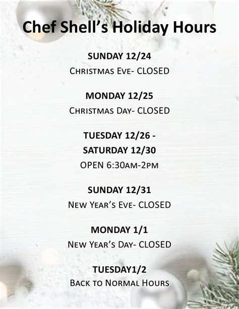 Image result for Chef Shells Menu