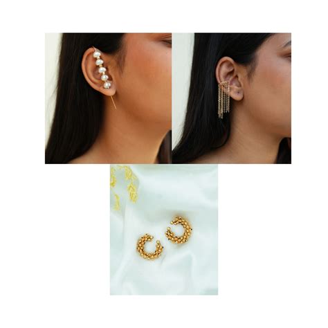 Add Edge to Your Appearance With Ear Cuff Earrings- Ishkaara