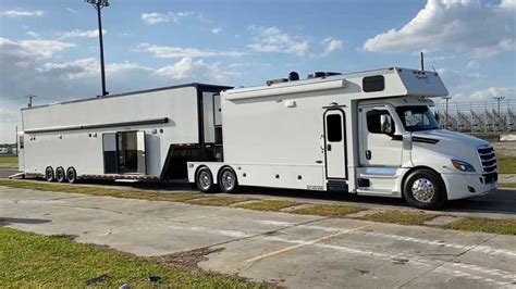 Meet Freedom Force One: Cleetus McFarland's RV With Matching Car Carrier