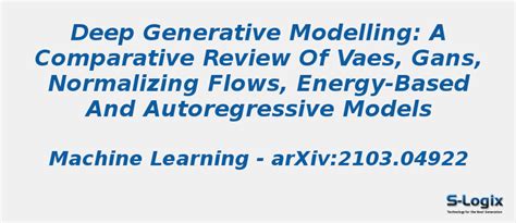 Deep Generative Modelling:A Comparative Review of VAEs,GANs | S-Logix