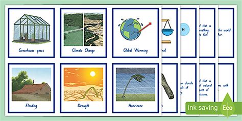 Climate Crisis - Definition Matching Cards (teacher made)