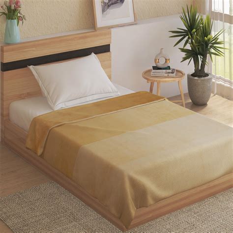 Buy Radiant Striped Single Blanket from Home Centre at just INR 899.0